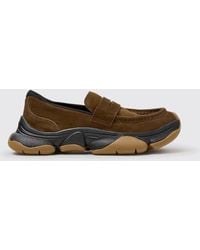 Camper - Karst 2 Suede Loafers With Vibram Sole - Lyst