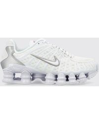 Nike - Shox Tl Mesh And Rubber Sneakers - Lyst