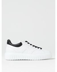 Hogan - Baskets H-Stripes En Cuir - Lyst