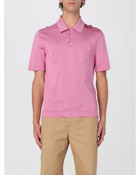 Gucci - Polo En Maille De Soie Fine Avec Motif En Intarsia, Taille - Lyst