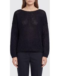 Roberto Collina - Cotton Blend Crew-Neck Sweater - Lyst