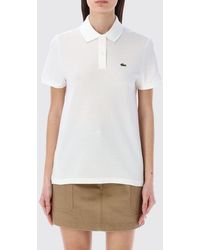 Lacoste - Cotton Polo Shirt With Logo - Lyst