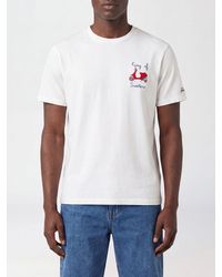 MC2 Saint Barth - Cotton Crew Neck T-Shirt - Lyst