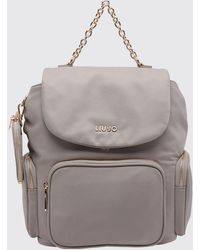 Liu Jo - Fabric And Synthetic Leather Backpack - Lyst