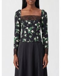 Dolce & Gabbana - Dolce &Amp Gabbana Floral Silk Top - Lyst