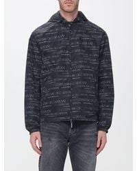 Emporio Armani - Reversible Windbreaker Jacket - Lyst