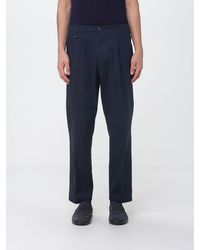 Paolo Pecora - Gabardine Wide-Leg Trousers - Lyst