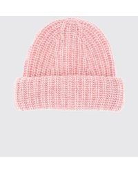 Lisa Yang - Ribbed 100% Cashmere Beanie Hat With Turn-Up Cuff - Lyst