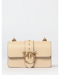 Pinko - Love One Mini Leather Bag - Lyst