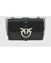 Pinko - Love One Mini Leather Bag - Lyst