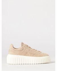 Hogan - H-Stripes Suede Sneakers - Lyst