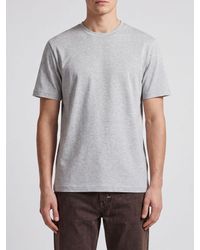 Eleventy - Basic Design Short-Sleeve Cotton Crew-Neck T-Shirt - Lyst