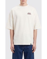 Palm Angels - Cotton Crew Neck T-Shirt With Contrast Logo - Lyst