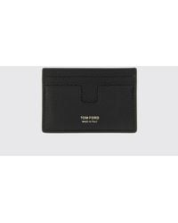Tom Ford - Hammered Leather Credit Card Holder - Lyst