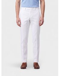 PT01 - Pantalones Chinos De Mezcla De Algodón - Lyst