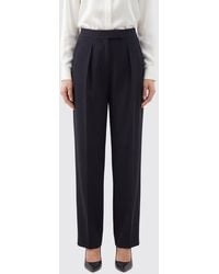 Patrizia Pepe - Cotton Blend Tailored Trousers - Lyst