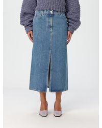 Sunnei - Gonna Di Jeans - Lyst