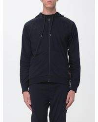 Paul Smith - Cotton Zip-Up Hoodie With Side Pockets And Drawstring - Lyst