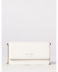 Emporio Armani - Grained Leather Bag - Lyst