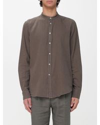 Manuel Ritz - Linen And Cotton Casual Shirt - Lyst