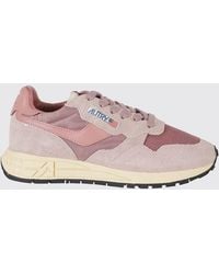 Autry - Reelwind Nylon And Suede Sneakers With Serrated Sole - Lyst