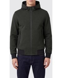 Rrd - Hooded Surflex Technical Fabric Bomber Jacket With Zip Closure - Lyst