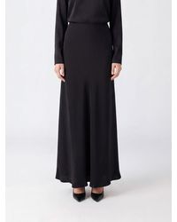 Fabiana Filippi - High-Waisted Satin Midi Pencil Skirt - Lyst