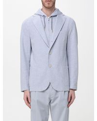 Eleventy - Single-Breasted Piqué Jersey Blazer - Lyst