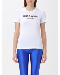 Just Cavalli - T-shirt in jersey - Lyst