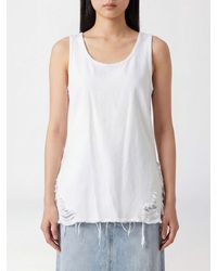 DARKPARK - Sleeveless U-Neck Top - Lyst
