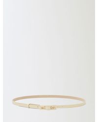 Fabiana Filippi - Saffiano Leather Belt - Lyst