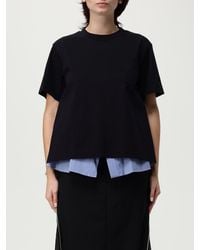 Sacai - T-Shirt Femme - Lyst