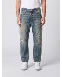 DSquared² - Kawaii Straight Fit Distressed Denim Jeans - Lyst