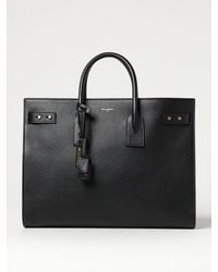 Saint Laurent - Sac De Jour Grained Leather Bag - Lyst