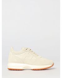 Hogan - Interactive Suede Sneakers - Lyst