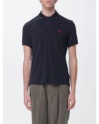 Peuterey - Technical Fabric Polo With Logo - Lyst