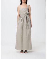 Liu Jo - Cotton Dress With Floral Print - Lyst