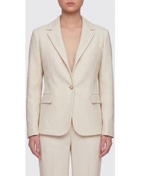 Circolo 1901 - Single Breasted Cotton Blazer - Lyst