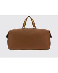 Fendi - Duffle Lui 45 Calfskin Bag With Contrast Stitching - Lyst