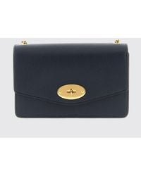 Mulberry - Natural Small Darley Chain Linked Schultertasche - Lyst