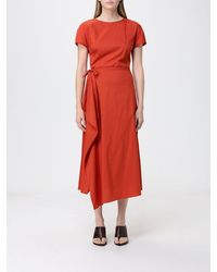 Liviana Conti - Thalia Midi Cotton Blend Dress - Lyst