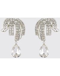 Magda Butrym - Crystal Embellished Pendant Earrings - Lyst