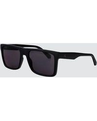 Calvin Klein - Acetate Aviator Sunglasses With Monogram - Lyst