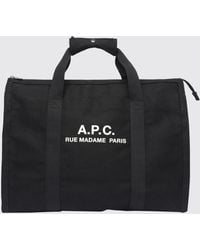 A.P.C. - Récupération Large Travel Bag - Lyst