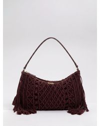 Twinset - Woven Cotton Bag - Lyst