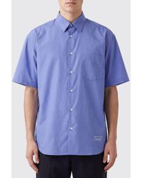 Comme des Garçons - Comme Des Gar&Ccedil	Ons Short-Sleeved Cotton Shirt With Dropped Shoulders - Lyst