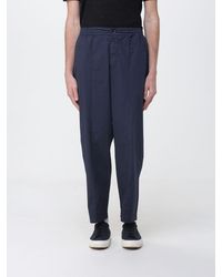 Barena - Wide Leg Stretch Cotton Trousers - Lyst