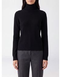 Roberto Collina - Jersey De Cuello Alto Slim Fit En Mezcla De Cachemir Y Seda - Lyst