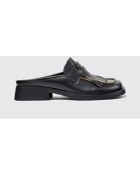Camper - Twins Suede Mules With Fringes And Tassels - Lyst
