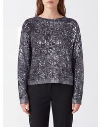 Avant Toi - Cashmere And Silk Crewneck Jumper Embellished With Sequin Embroidery - Lyst